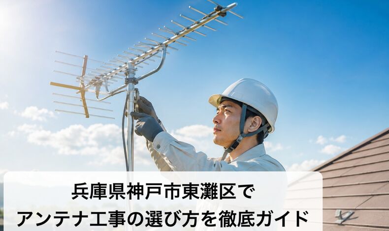 画像4921：兵庫県神戸市東灘区でアンテナ工事の選び方を徹底ガイド